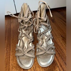 Kenneth Cole Reaction Cork Wedge Sandals